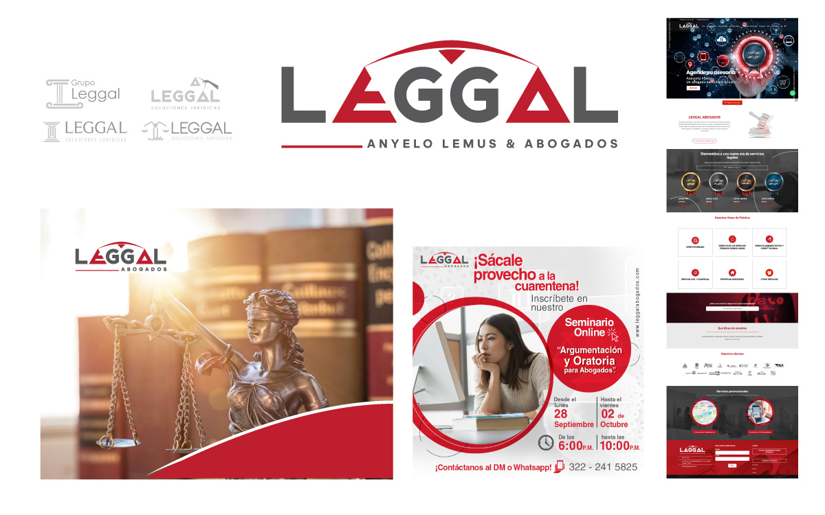 liente identidad corporativa leggal ivan garay