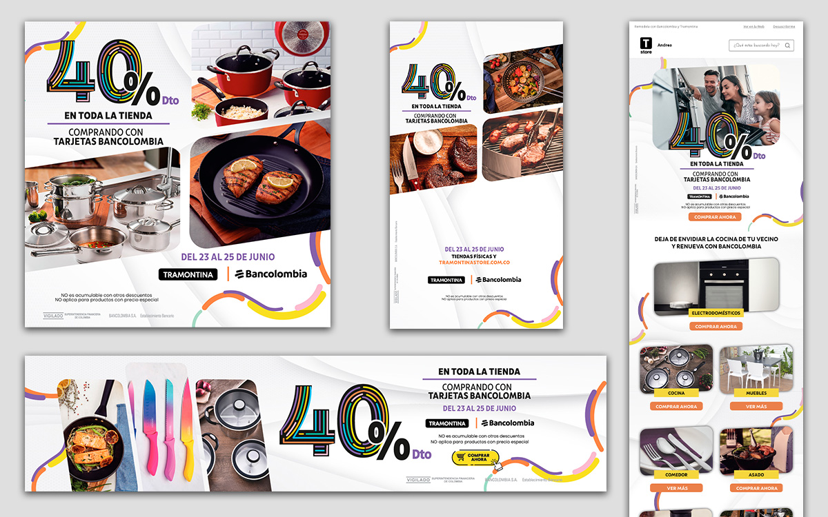 cliente tramontina bancolombia marketing ivan garay